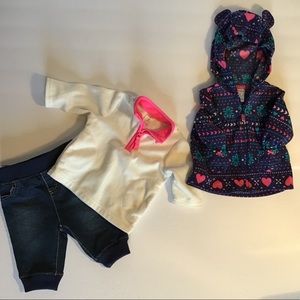 3 pc Infant bundle size 3 months